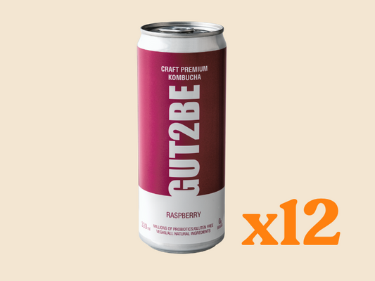 Kombucha Raspberry 12 pack